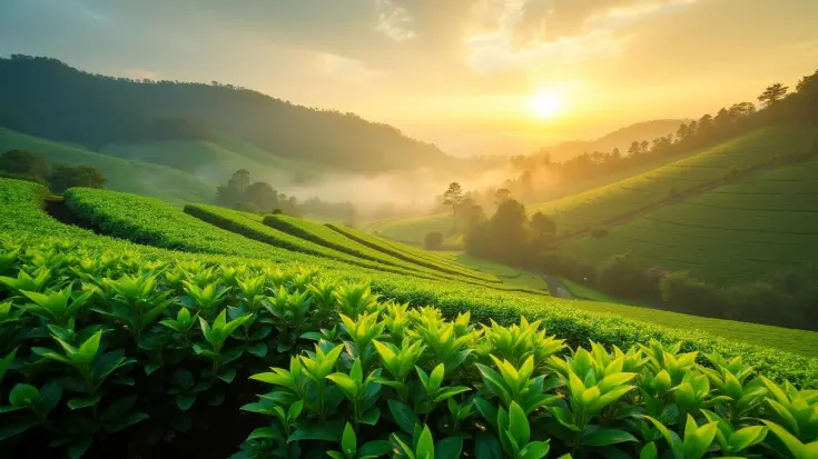 مزرعة الشاي