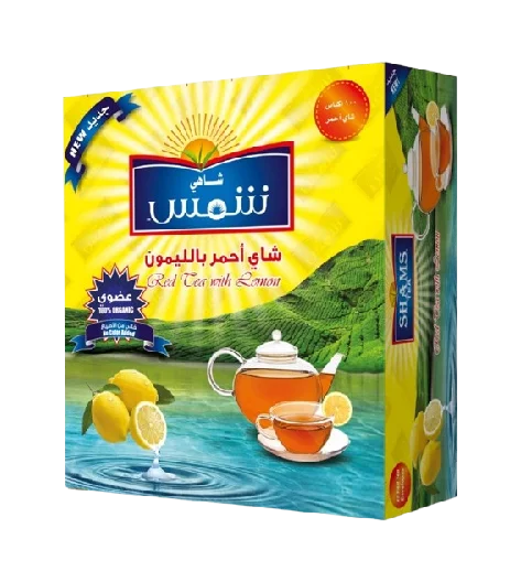 شاي احمر بالليمون